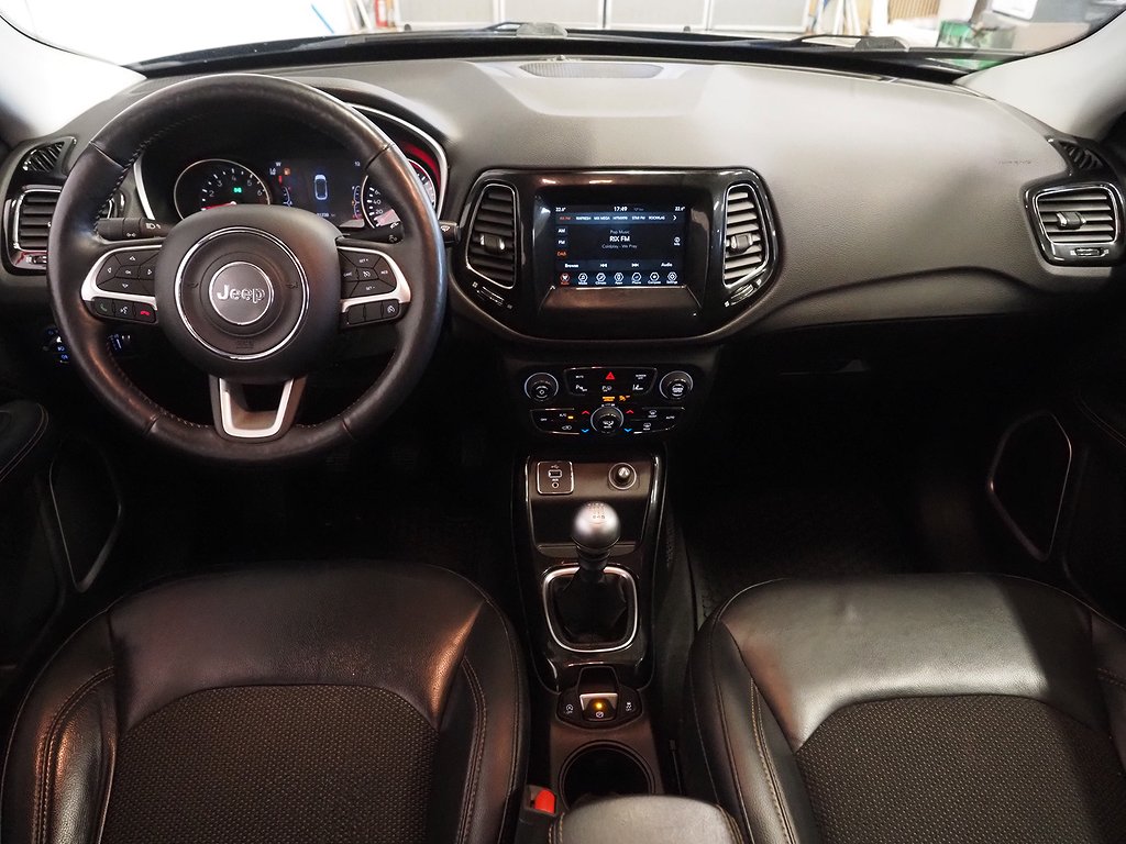 Jeep Compass 1.4 140hk Limited | Backkamera | 2018