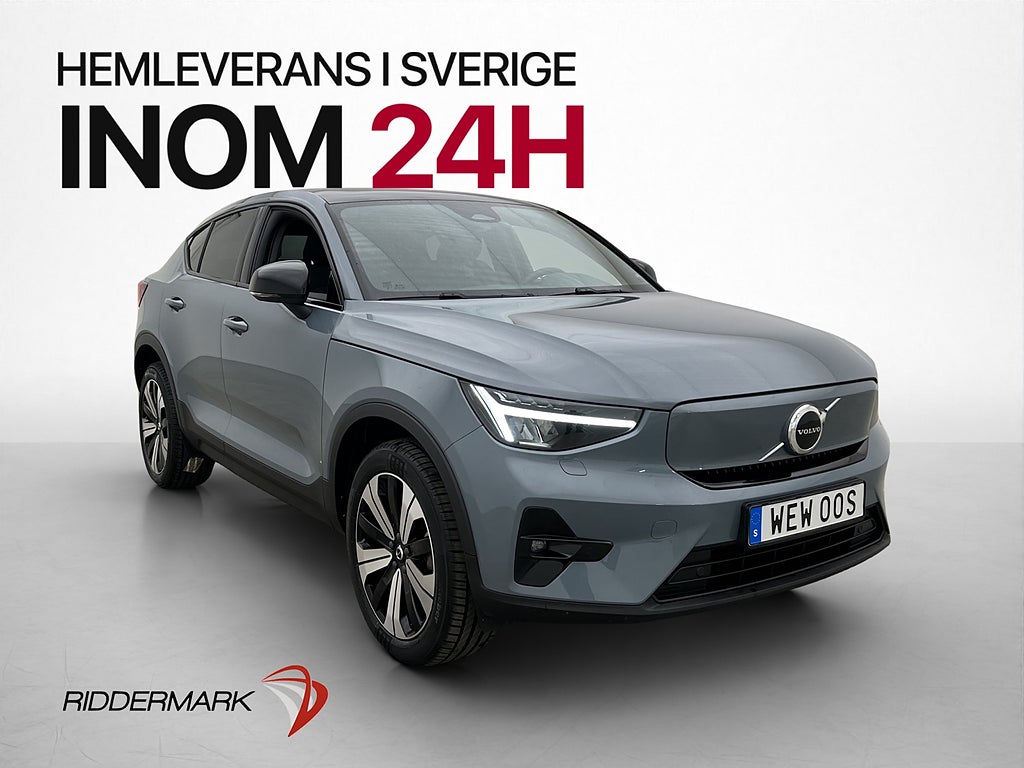 Volvo C40 Plus Edition Pano Kamera Navi Adapt-fart BLIS Drag