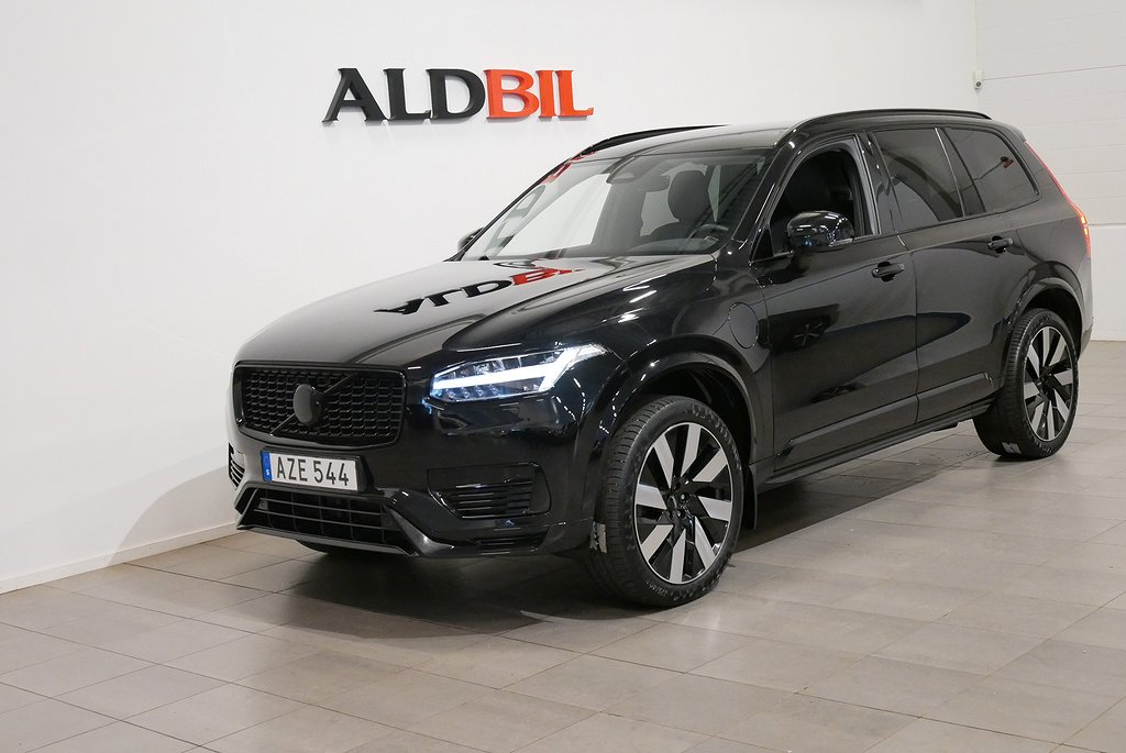 Volvo XC90 Recharge T8 456hk AWD Plus Dark 7-sits / Drag / Läder / HK