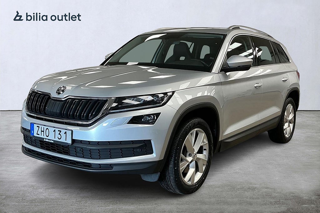 Skoda Kodiaq 7-Sits 2.0 TSI 4x4 Businessline B-kam Drag Skinn Värme