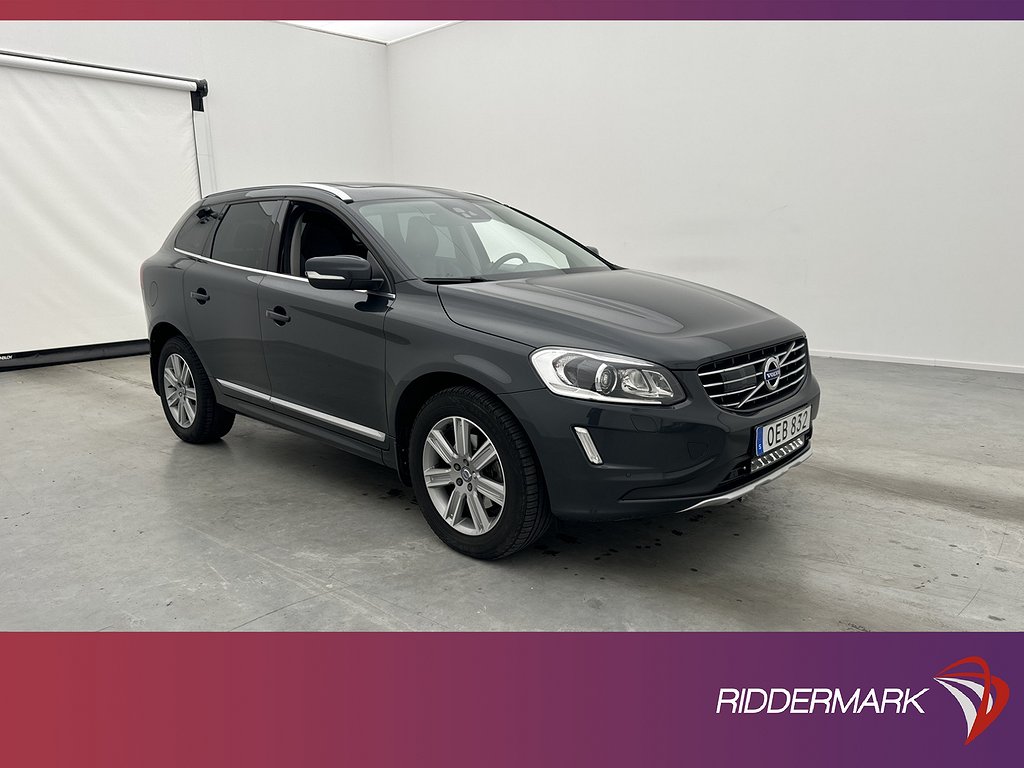 Volvo XC60 D5 AWD 220hk Summum Pano H/K VOC Kamera Navi Drag