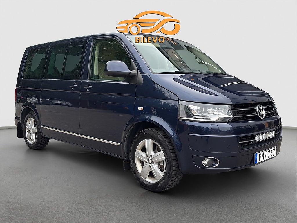 Volkswagen Multivan 2.0 TDI 4M 6-Sits Skinn Highline Värmare B-Kamera Drag