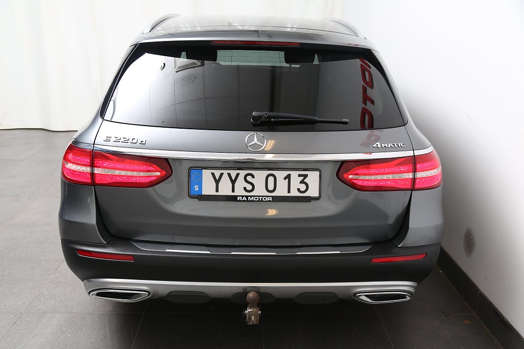 Mercedes-Benz E 220 d 4MATIC All-Terrain 9G-Tronic Avantgarde Drag 2018