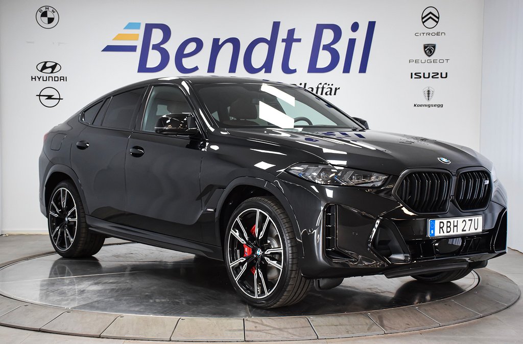 BMW X6 M60i xDrive M Sport/Glastak/ Bowers/ Se utrust