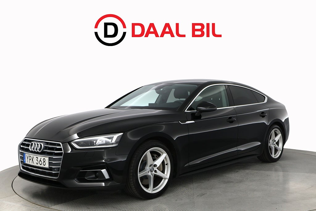 Audi A5 SPORTBACK 2.0 TFSI QUATTRO 252HK PROLINE DRAG P-VÄRM 