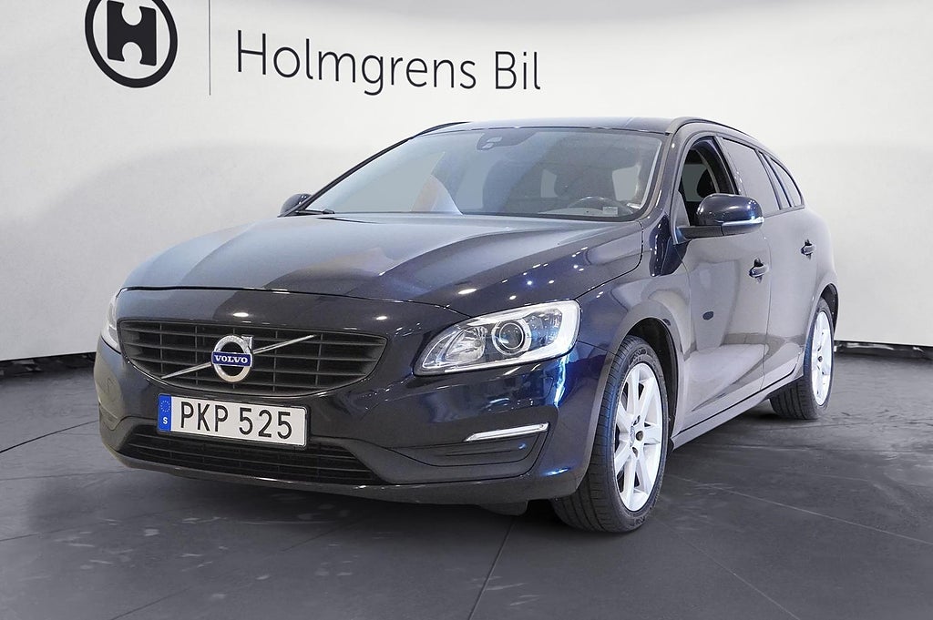 Volvo V60 T3 Classic Edition 152hk Dragkrok, Rattvärme | Ränta 3,95%