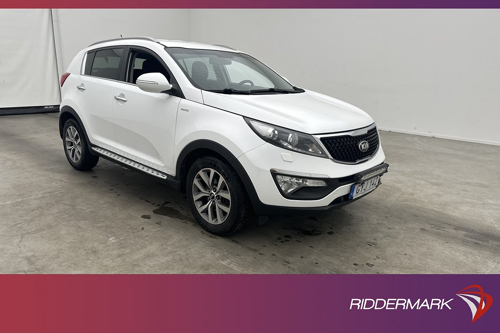 Kia Sportage CRDi AWD 184hk Comfort Värmare Rattvärme Drag