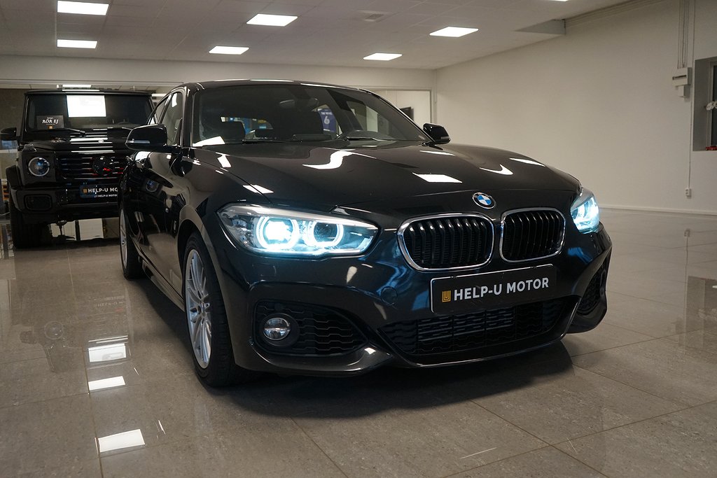 BMW 118I 5-dörr Steptronic M Sport Läder Nyserv Nybes 136hk