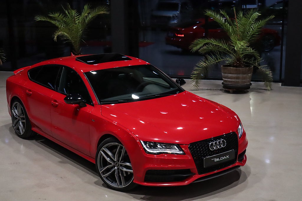 Audi A7 3.0 TDI 313HK Q S-LINE GLASTAK LUFT-FJ SPORTAVGAS BOSE®