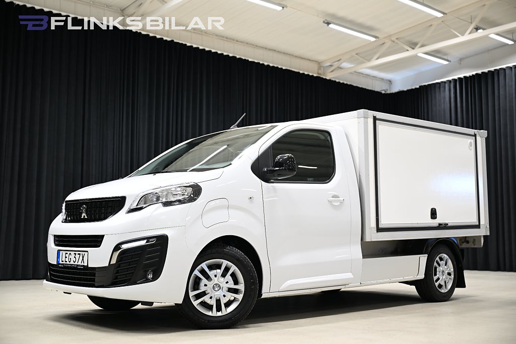 Peugeot e-Expert 136HK 75kWh Pickup|Drag|Kåpa|GPS|Backkamera|Leasbar