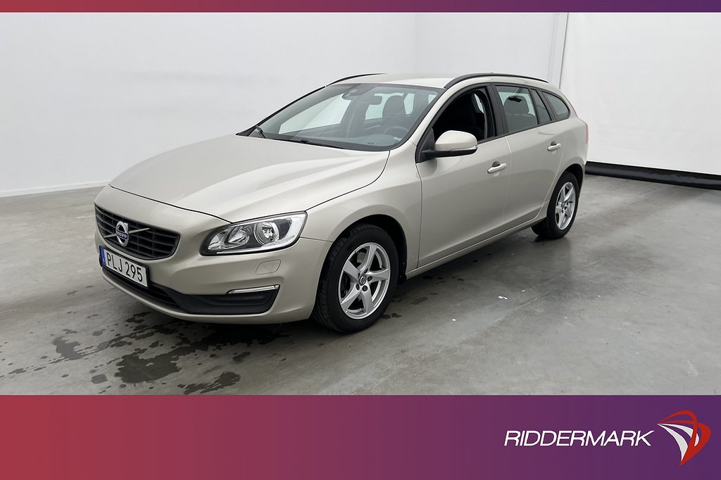 Volvo V60 T3 152hk Kinetic VOC Värmare Sensorer Rattvärme