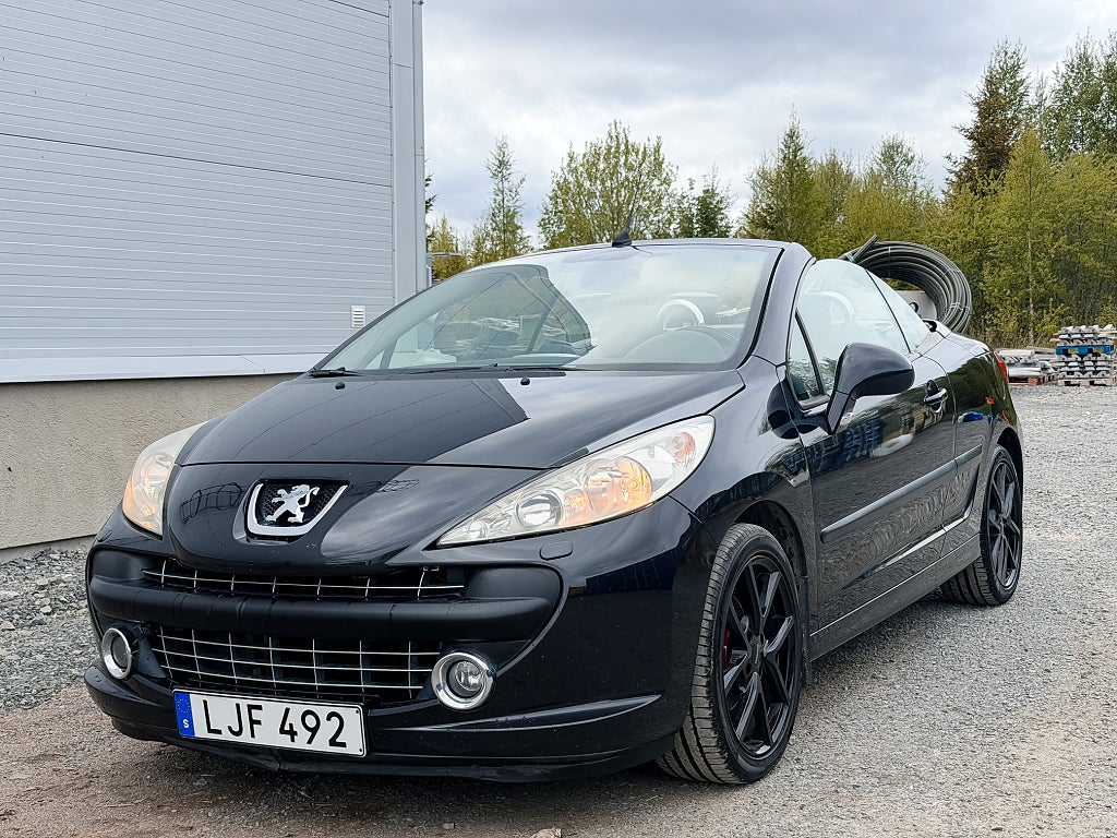 Peugeot 207 CC 1.6 VTi hardtop cabriolet | fint skick | nyservad