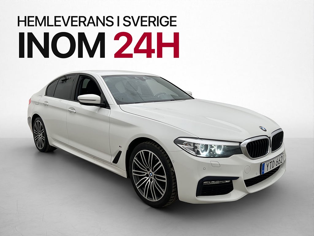 BMW 530e iPerformance Sedan M Sport Kamera Värmare Rattvärme