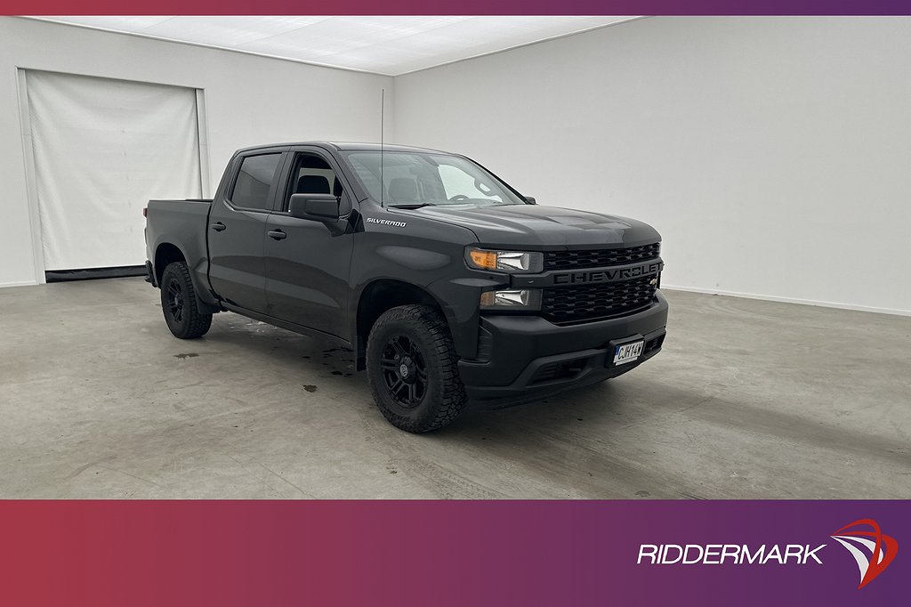 Chevrolet Silverado 4.3 4WD Dragkrok Skinn CARPLAY Moms