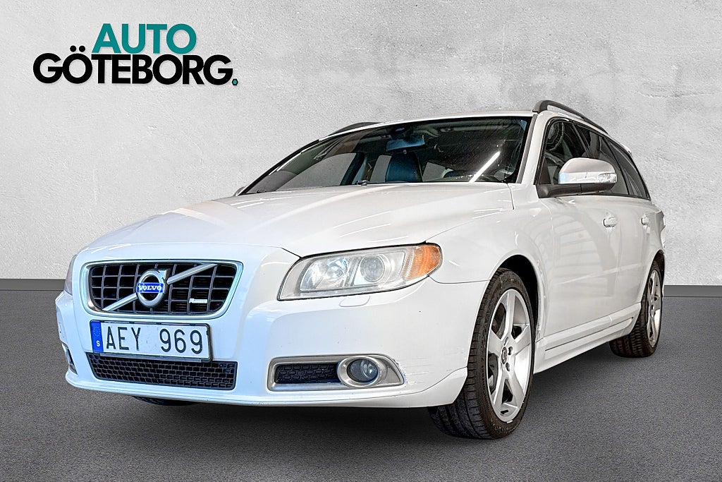 Volvo V70 D3 Geartronic R-Design 2-Ägare Välservad Dragkrok 
