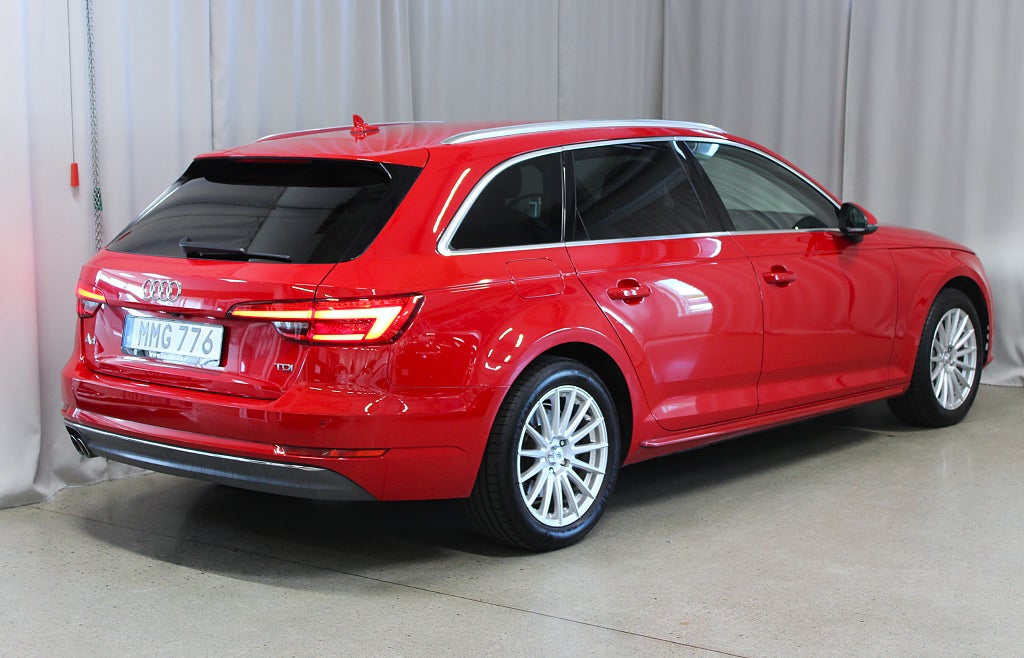 Audi A4 Avant 2.0 TDI 190HK S Tronic Proline, Skinn, B-Kamera