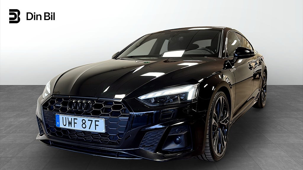 Audi A5 Sportback 45 TFSI 265HK q S-tr S-line Competiton+ / Komfortp