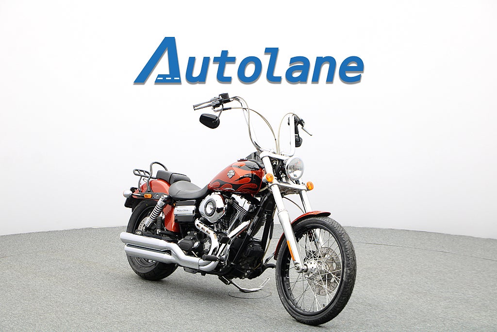 Harley-Davidson Wide Glide *Nyservad, Nya däck 