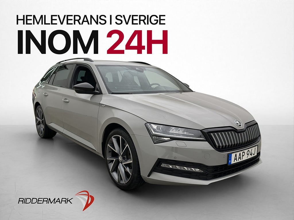 Skoda Superb 1.4 TSI Business Sportline Cockpit CarPlay Drag