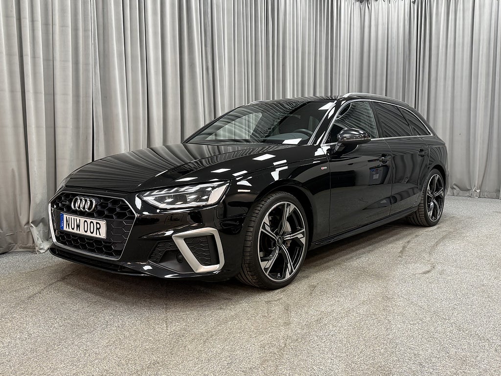 Audi A4 40 TDi 204HK S-Line Quattro Avant Aut Bang & Olufsen 