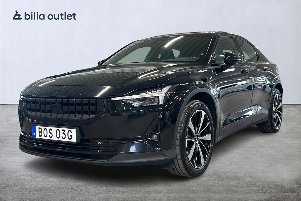 Polestar 2 Standard Range 64kWh Plus 224hk Pano Drag H/K Carplay