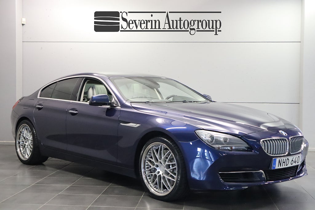 BMW 650 i xDrive Gran Coupé  Sv-Såld