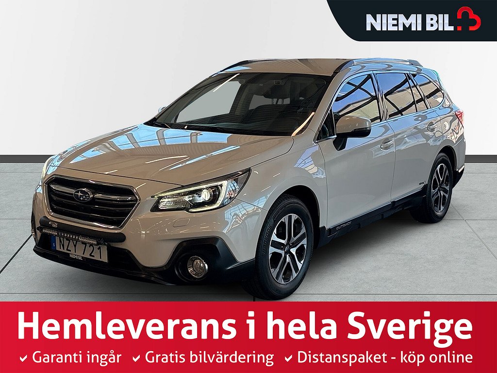 Subaru Outback 2.5 4WD S&Vhjul/Bkamera/Drag/AdaptivF/Carplay