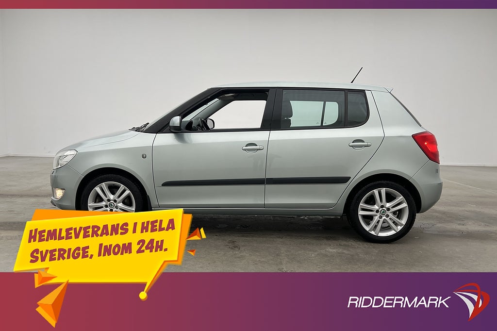 Skoda Fabia 1.2 TSI 105hk Elegance Farthållare Sätesvärme