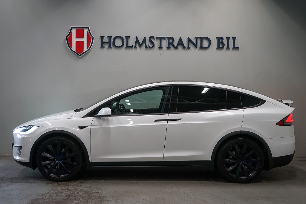 Tesla Model X 100D AWD 423hk 22" Pano Luftfjädring Soft-close 