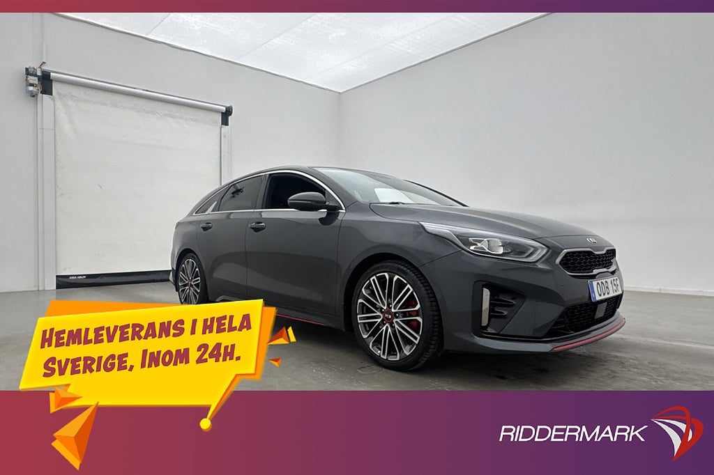 Kia ProCee'd GT 1.6 T-GDI 204hk Cockpit JBL Kamera CarPlay