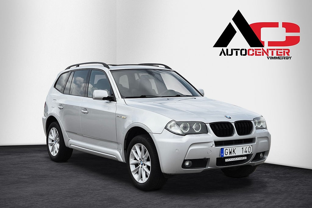 BMW X3 3.0sd xdrive, NyBes M Sport Panorama Drag Navi 286hk