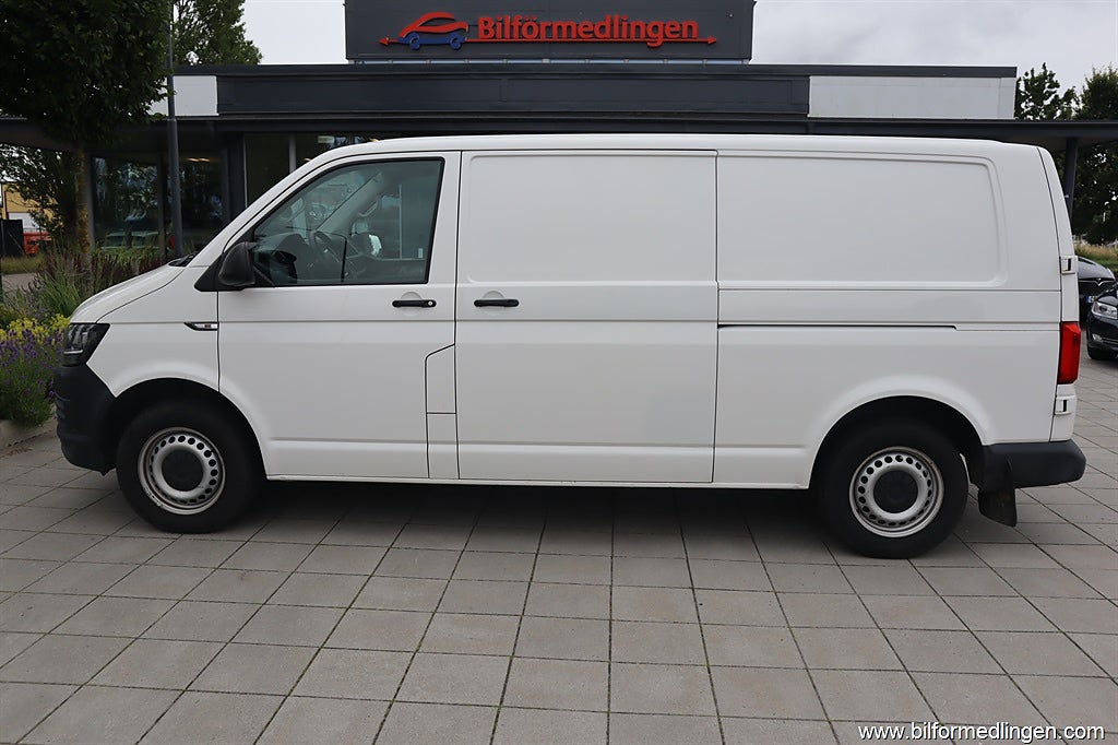 Volkswagen Transporter 2.0 TDI FWD 140hk Automat dubbla sidodörrar Dragkrok