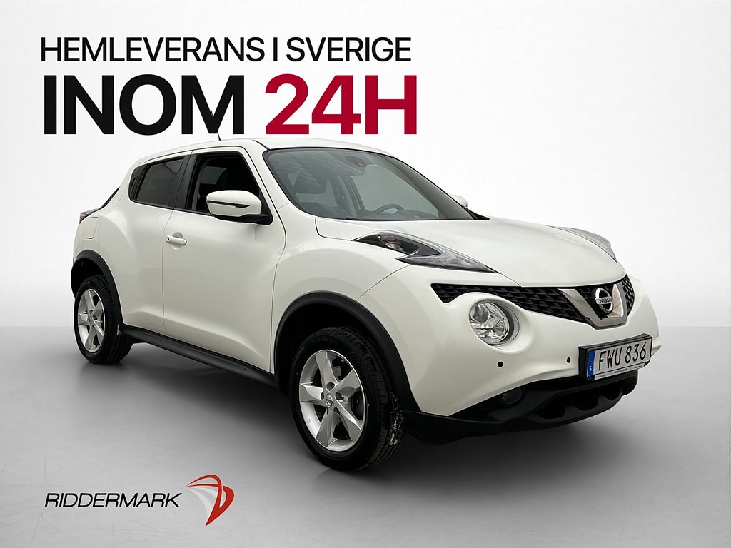 Nissan Juke XTRONIC 112hk N-Connecta Kamera Navi Halvskinn