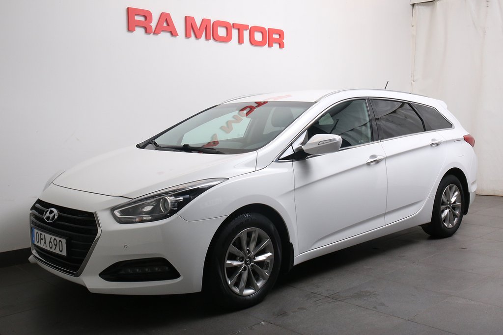 Hyundai i40 1,6 GDI 135hk Active Plus Kombi Nyservad 2016