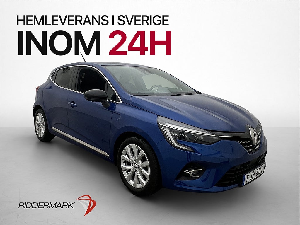 Renault Clio 1.0 TCe 91hk Intens Kamera Motorvärmare CarPlay