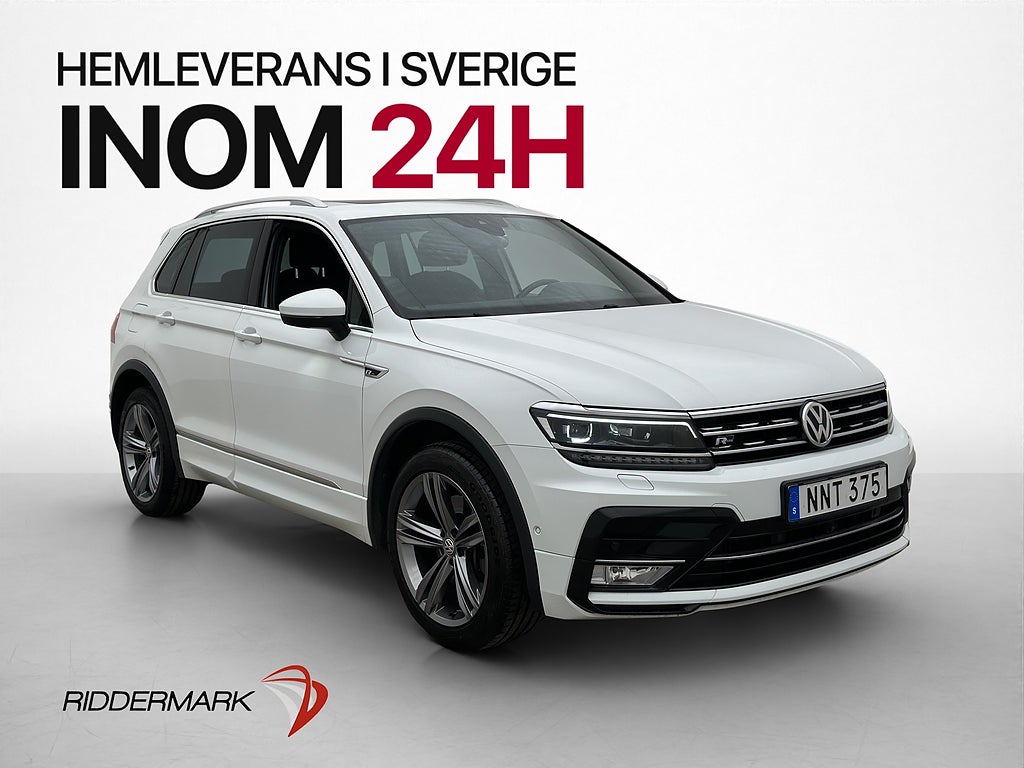 Volkswagen Tiguan TDI 4M Värmare Cockpit Pano CarPlay Drag