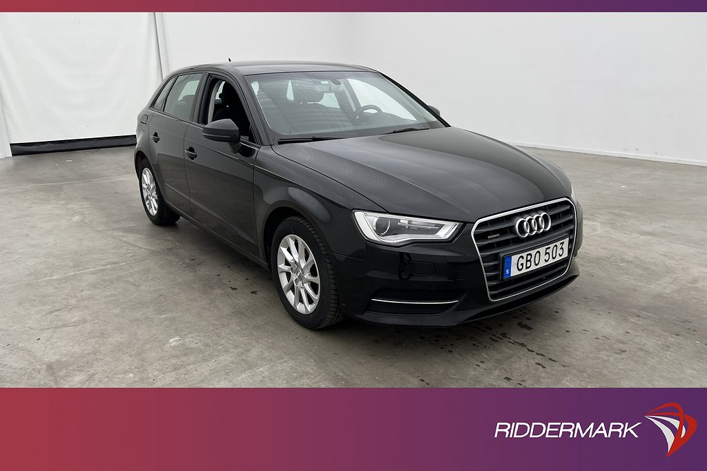 Audi A3 Sportback TDI Quattro 150hk M-Värmare Sensorer Drag