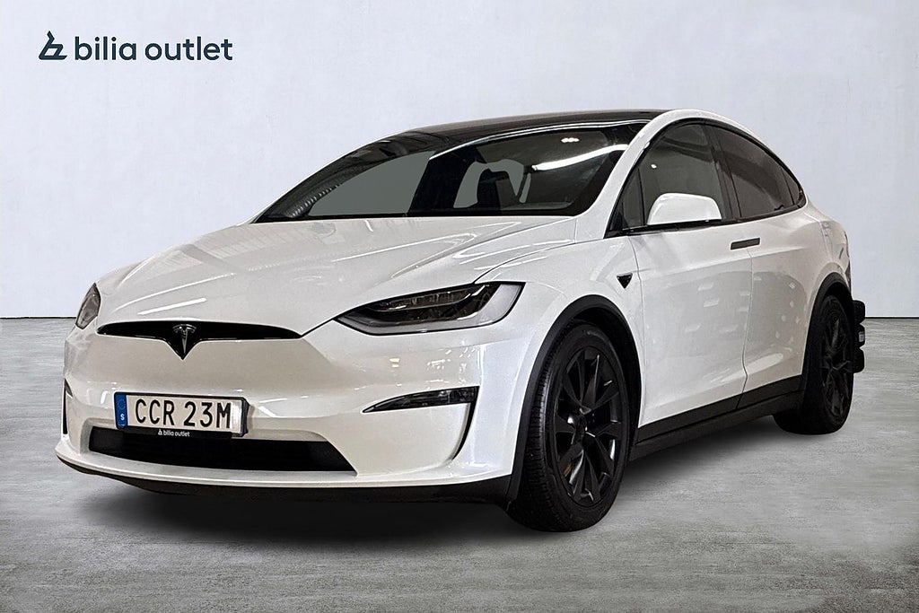 Tesla Model X 670hk Panorama Drag Navi Backkamera
