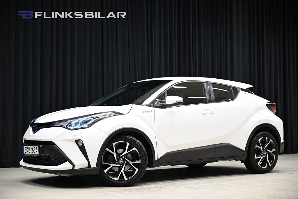 Toyota C-HR Hybrid 122HK Backkamera|FjärrstyrdVärmare|M/K-Värm|Moms