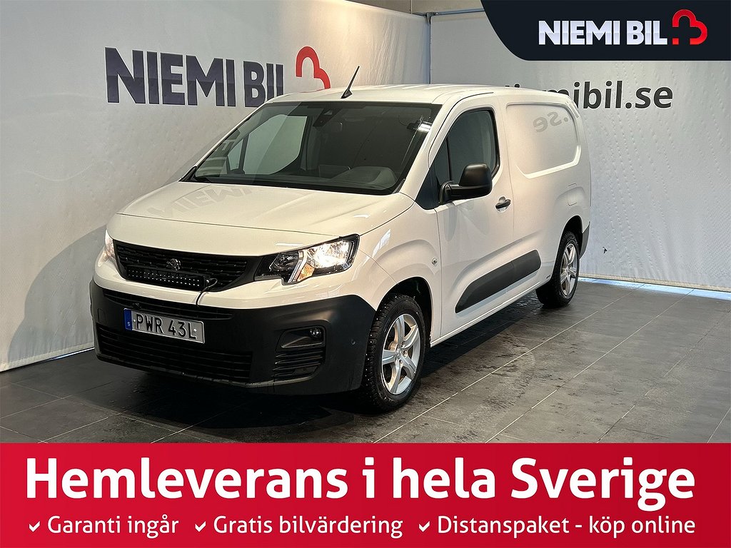 Peugeot Partner Extended Cargo 1.5 BlueHDi 130 Tow & Heater