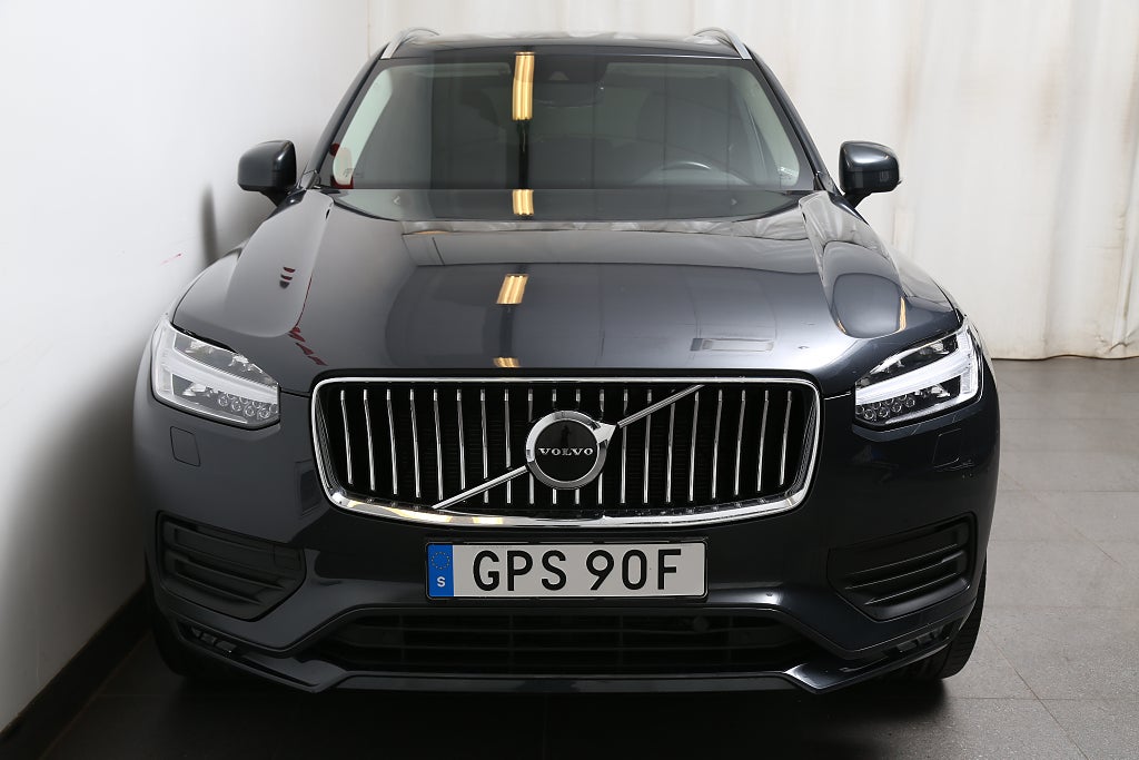 Volvo XC90 B5 Bensin 250hk Momentum AWD Aut Drag Leasbar 2022