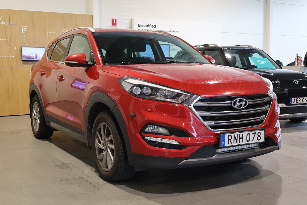 Hyundai Tucson 1.6 T-GDI AWD Premium Navi Kamera Blåtand Fullservad 2016
