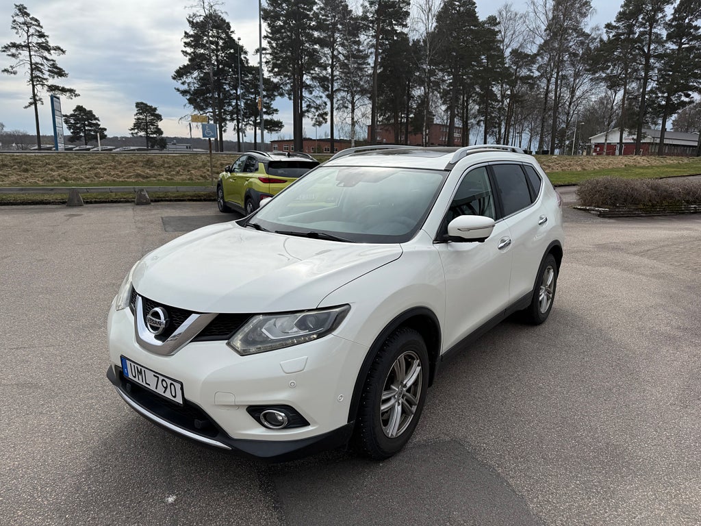 Nissan X-Trail 7 Seats 1.6 DIG-T Pano Drag Skinn Gps 360K. 7-Sits 
