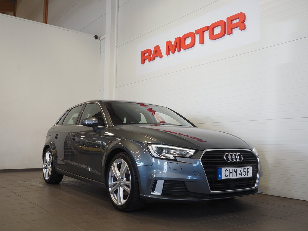 Audi A3 Sportback 35 TFSI 150hk Sport S-Tronic | PDC | BT | 2020