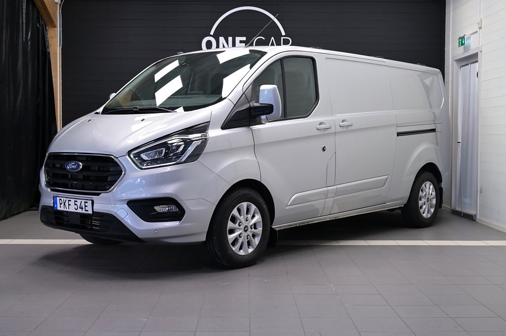 Ford transit Custom 300 2.0 TDCi Lång 2xSkjutdörr D-Värm Nyservad