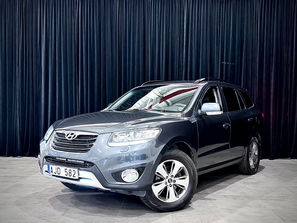 Hyundai Santa Fe 2.2 CRDi 4WD 7-sits DRAG KAMERA NAVI SKINN M-VÄRM 197HK