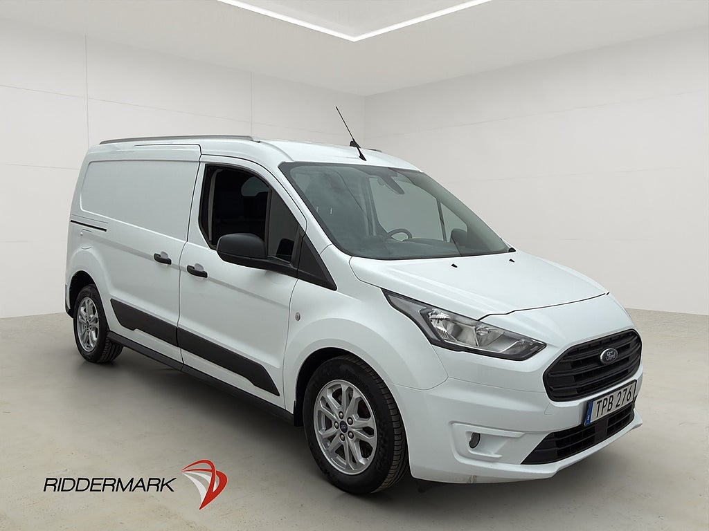 Ford Transit Connect LWB Värm Drag 3-Sit B-Kam CARPLAY Moms