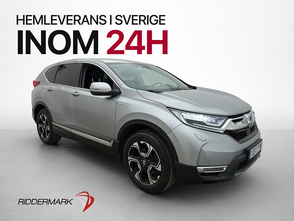 Honda CR-V Hybrid E-CVT AWD 215hk Elegance Kamera Navi Drag