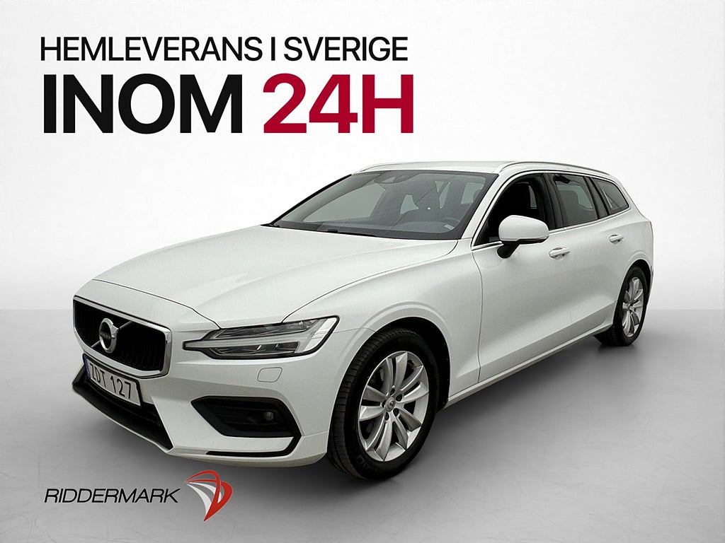 Volvo V60 D3 Momentum VOC Drag Värmare Kamera Rattvärme