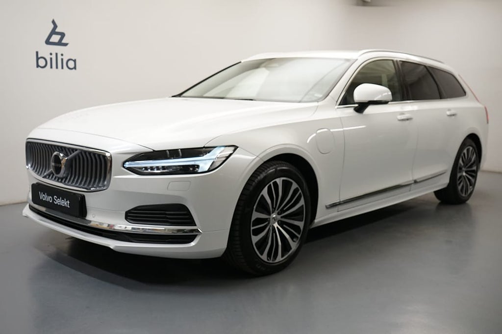 Volvo V90 Recharge T6 Core Bright, Dragkrok, Förarstol el...